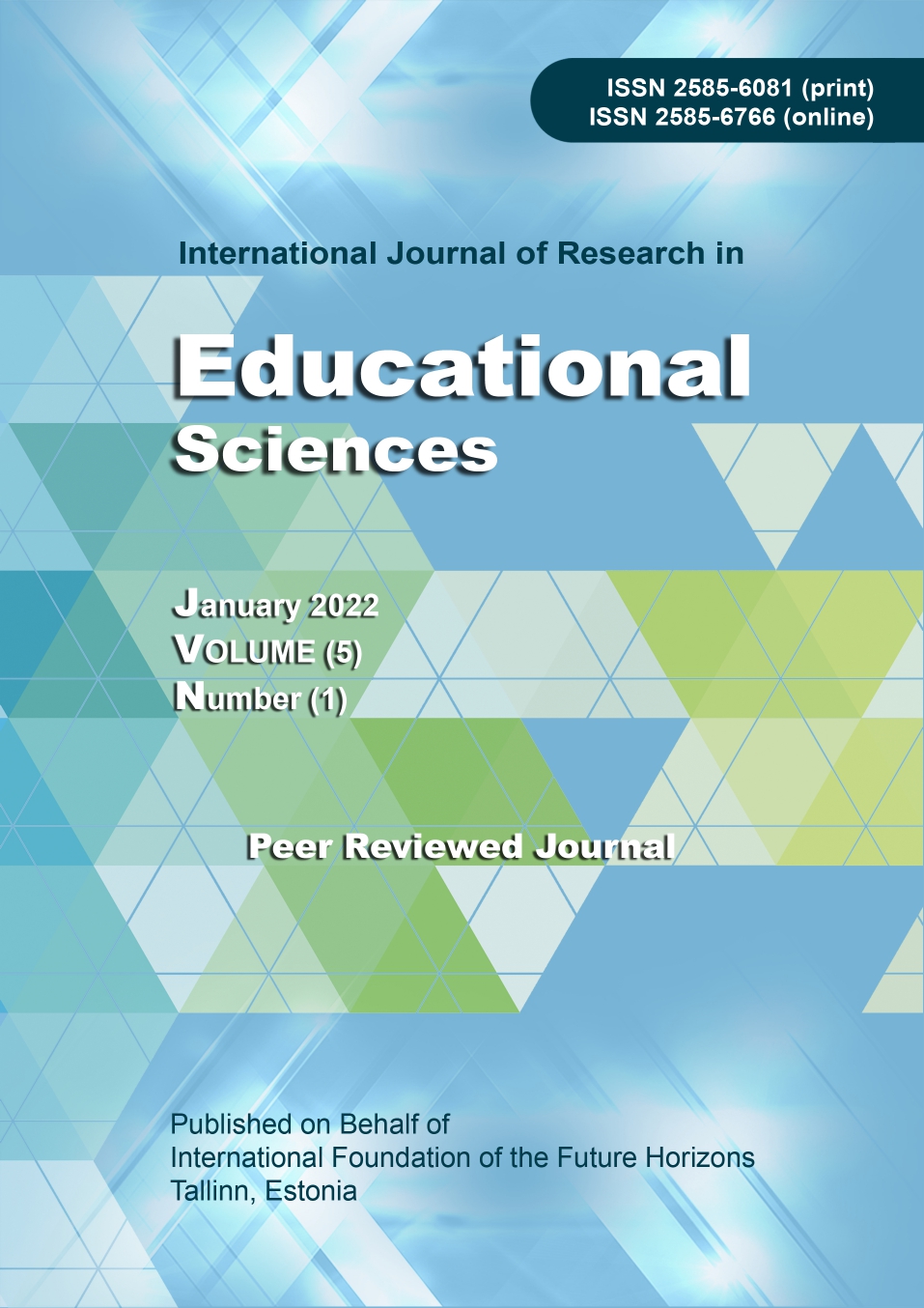 International Journal of Research in Educational Sciences-Asos İndeks